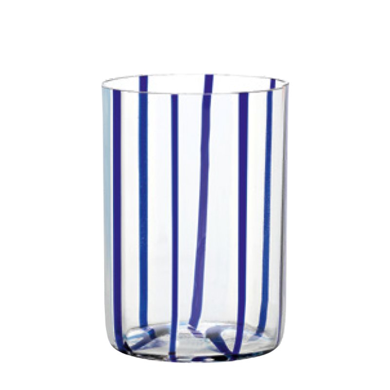 35 Cl Zafferano Tirache Bicchiere Acqua In Vetro Borosilicato Set 6 Pezzi