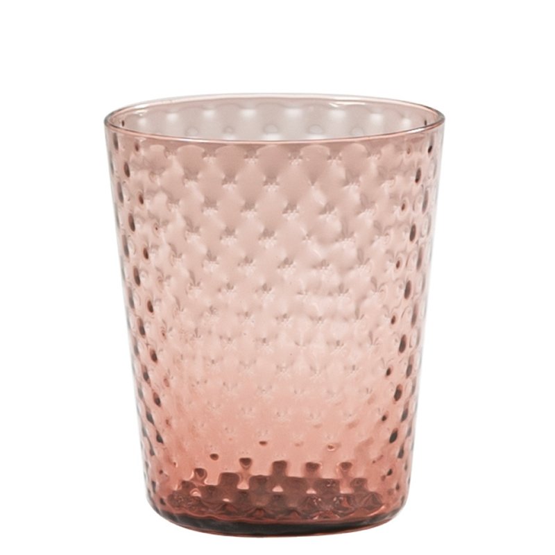 33 Cl Zafferano Veneziano Bicchiere Acqua In Vetro Set 6 Pezzi