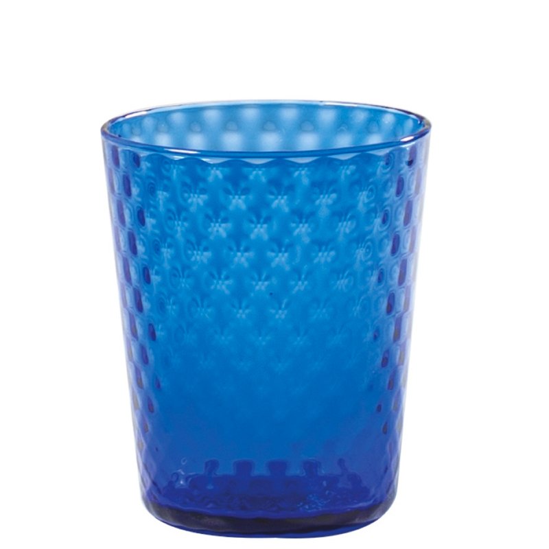 33 Cl Zafferano Veneziano Bicchiere Acqua In Vetro Set 6 Pezzi