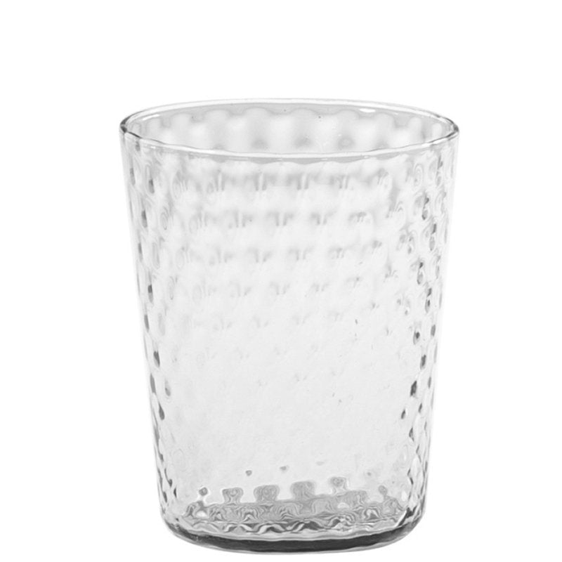 33 Cl Zafferano Veneziano Bicchiere Acqua In Vetro Set 6 Pezzi