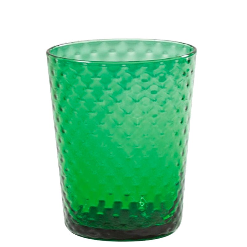 33 Cl Zafferano Veneziano Bicchiere Acqua In Vetro Set 6 Pezzi