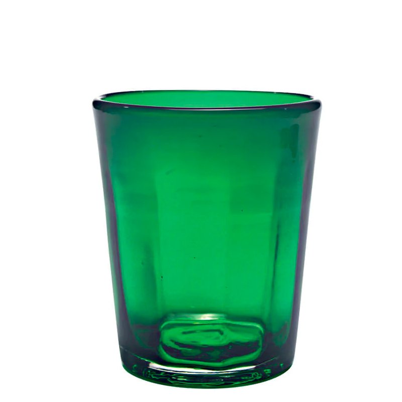 32 Cl Zafferano Bei Bicchiere Acqua In Vetro Soffiato Set 6 Pezzi