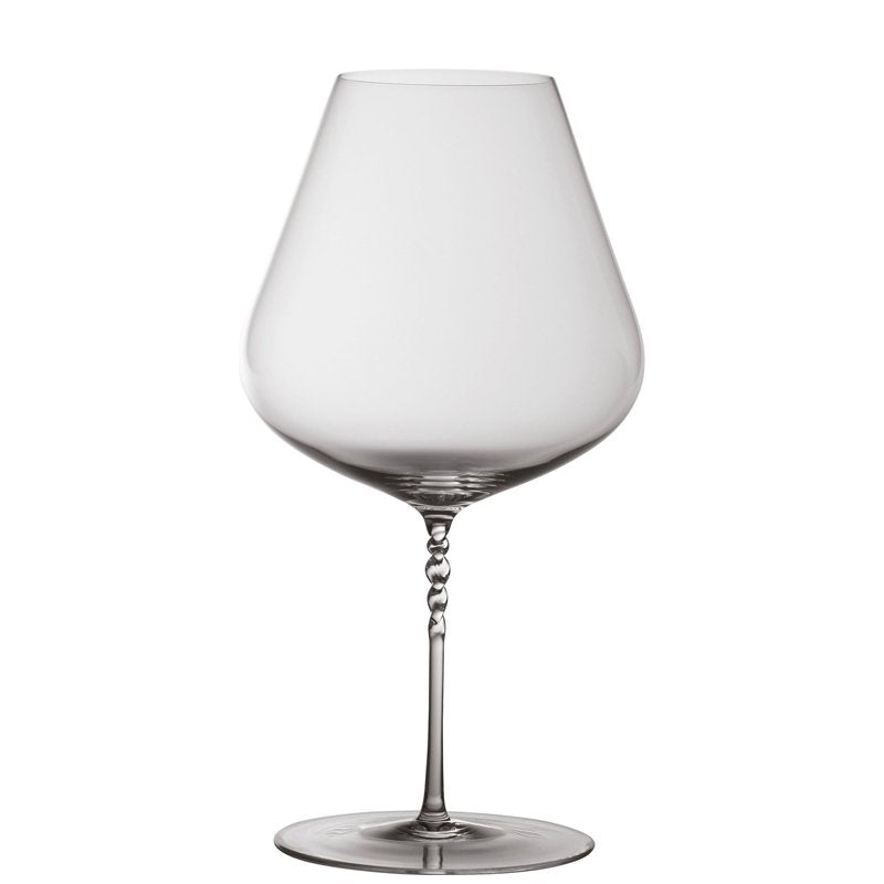 102 Cl Zafferano Jcl Calice Vino Rosso Gambo A Spirale In Vetro Set 2 Pezzi