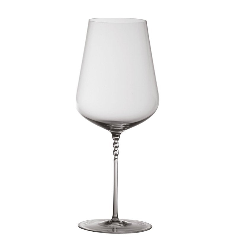 87 Cl Zafferano Jcl Calice Vino Bianco Gambo A Spirale In Vetro Set 2 Pezzi