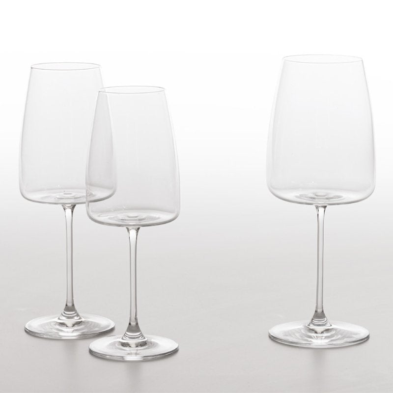 51 Cl Zafferano Altopiano Calice Vino Bianco In Vetro Set 6 Pezzi