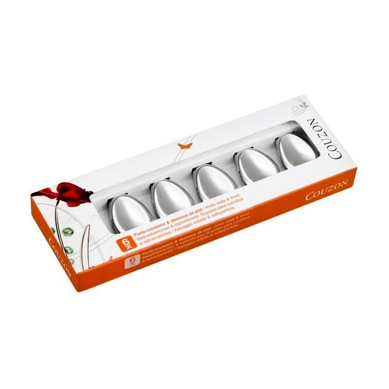 Couzon Drop Poggiaposate In Acciaio Inox Set 6 Pz