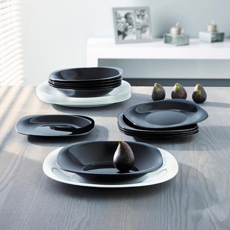 Luminarc Carine Servizio Piatti In Vetro Set 19 Pz