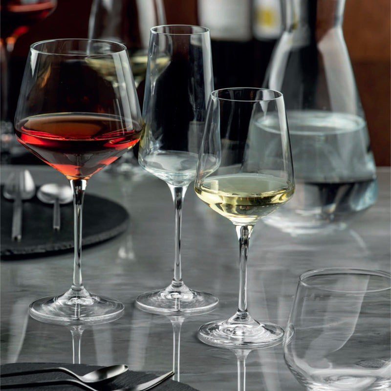 79 Cl Rcr Aria Calice Vino Rosso In Vetro Set 6 Pezzi