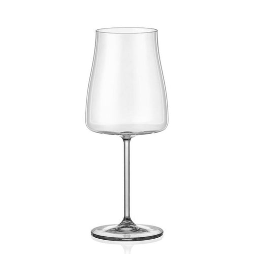 60 Cl Crystalex Bohemia Bohemia Calice Vino Rosso In Vetro Set 6 Pezzi