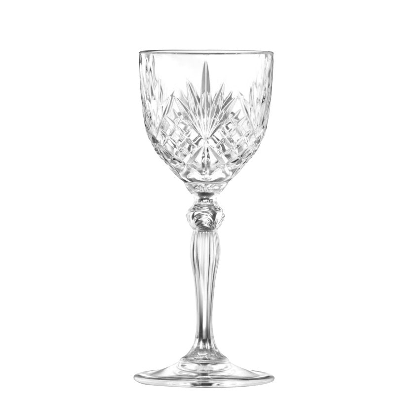 14 Cl Rcr Melodia Calice Nick E Nora In Vetro Set 6 Pezzi