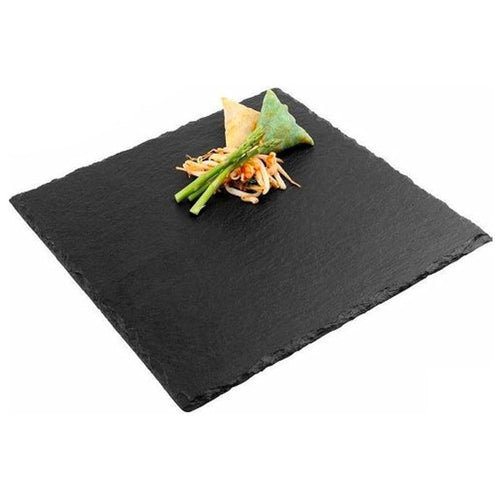 20X20 Cm Ilsa Piatto Piano In Ardesia