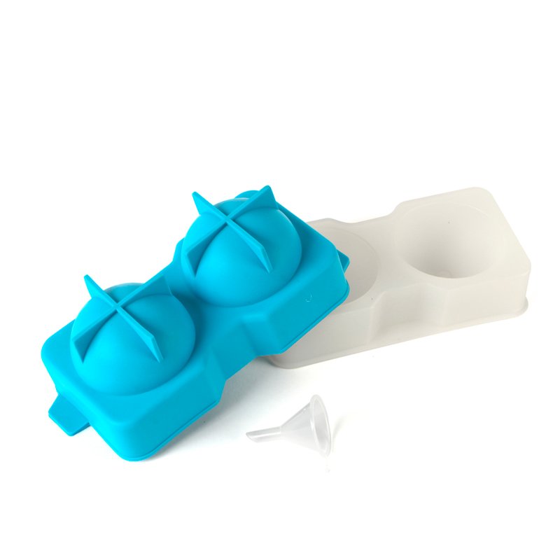 2 Forme Ilsa Mixage Stampo Sfera Ghiaccio In Silicone