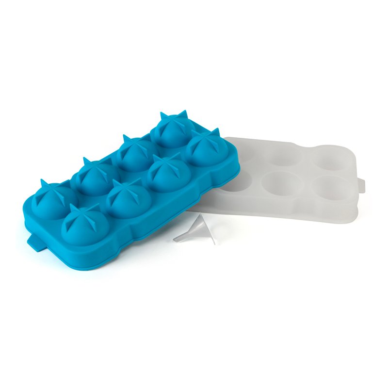 8 Forme Ilsa Mixage Stampo Sfera Ghiaccio In Silicone