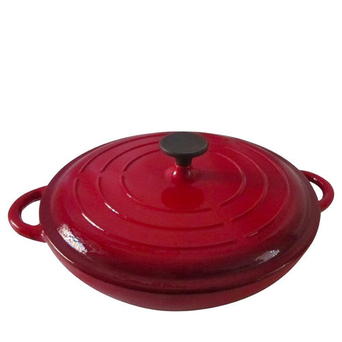 31 Cm Ilsa Normandie Tegame Basso In Ghisa