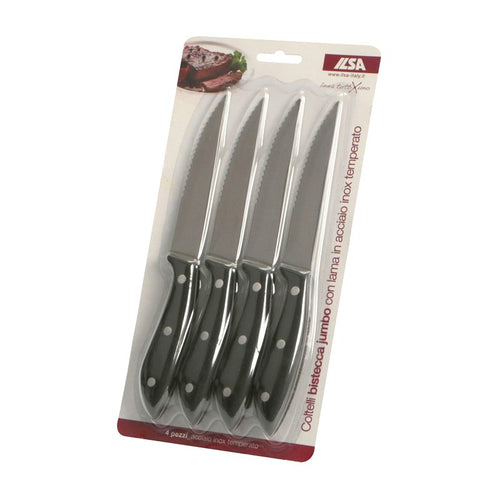 Ilsa Tuttixuno Coltello Bistecca In Acciaio Inox Set 4 Pz