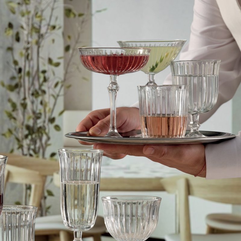 24 5 Cl Pasabahce Joy Coppa Champagne In Vetro Set 4 Pezzi