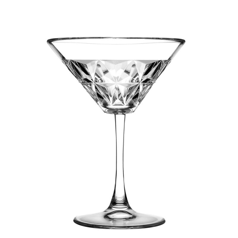 22 Cl Pasabahce Estrella Bicchiere Martini In Vetro Set 4 Pezzi