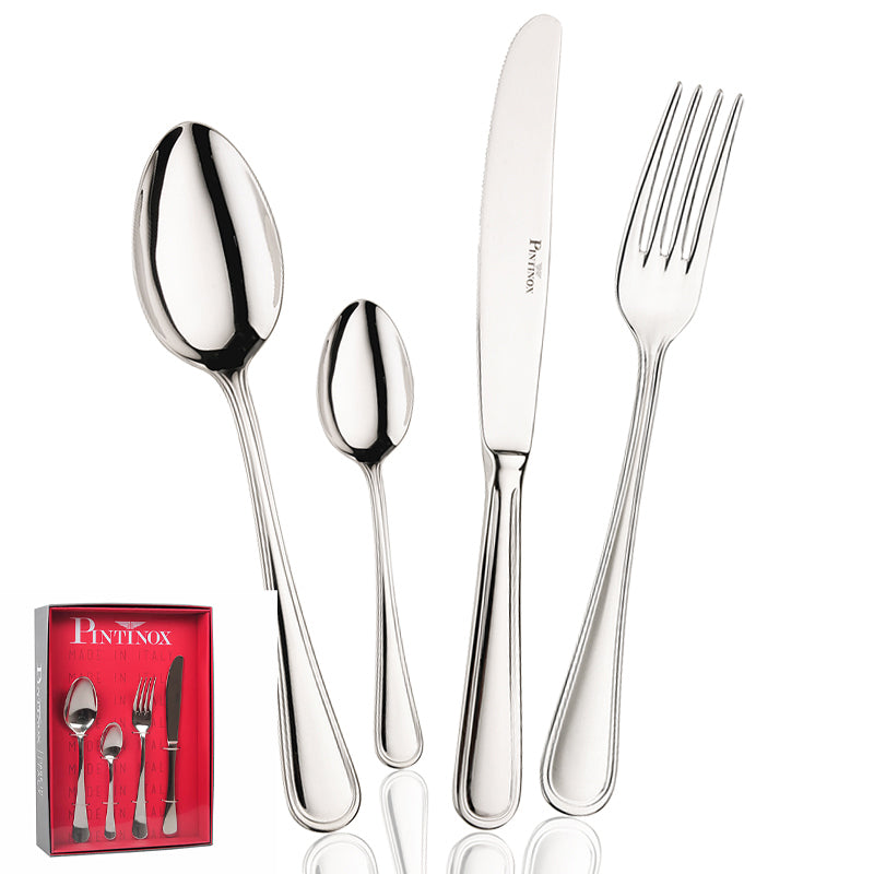 Sirio Servizio Posate In Acciaio Inox - Set 24 Pz