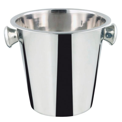 20 X H 21 Cm Ilsa Secchiello Champagne Con Pomoli In Acciaio Inox