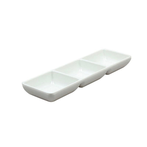 22X7 Cm Ilsa Oriental Series Piatto Vassoio 3 Scomparti In Melamina