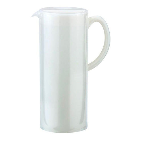 2 Lt Ilsa Crystal Giada Caraffa In Acrilico Con Coperchio