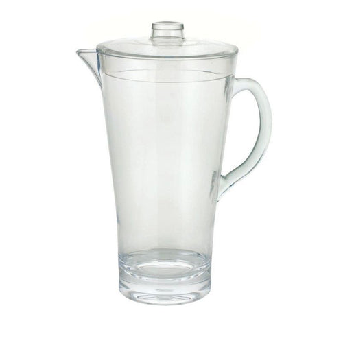 2 2 Lt Ilsa Crystal Perla Caraffa In Acrilico Con Coperchio