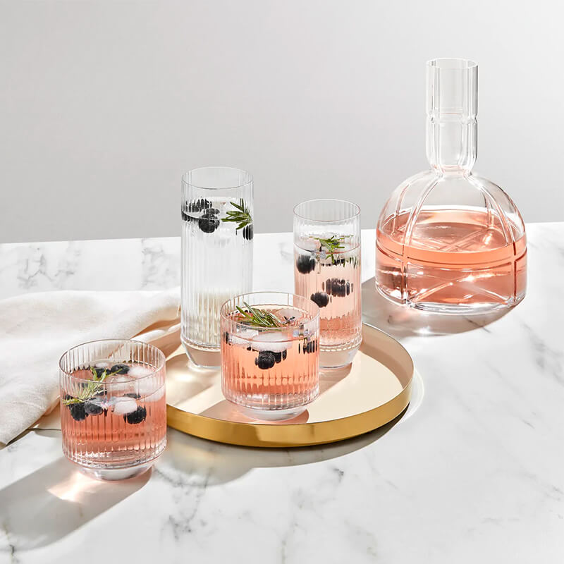 34 Cl Nude Big Top Bicchiere Cocktail In Vetro Set 60 Pezzi