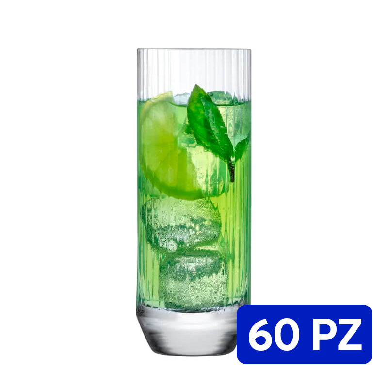 34 Cl Nude Big Top Bicchiere Cocktail In Vetro Set 60 Pezzi