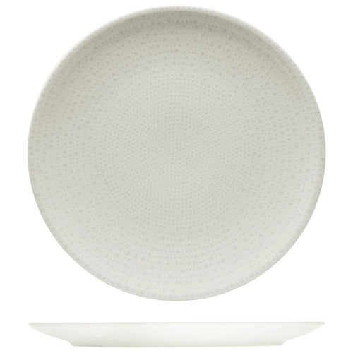 28 Cm Saturnia Nail Piatto Piano In Porcellana Set 6 Pz