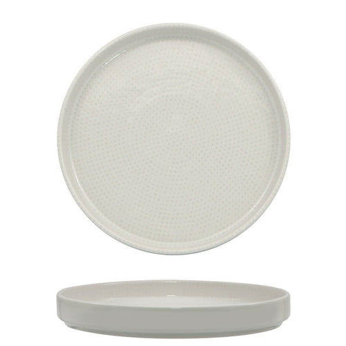 28 Cm Saturnia Nail Piatto Piano In Porcellana Set 6 Pz