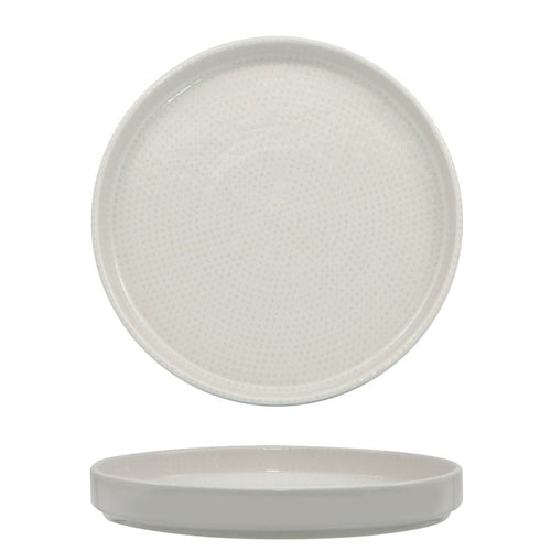 20 Cm Saturnia Nail Piatto Piano In Porcellana Set 6 Pz