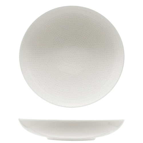 22 Cm Saturnia Nail Piatto Fondo In Porcellana Set 12 Pz