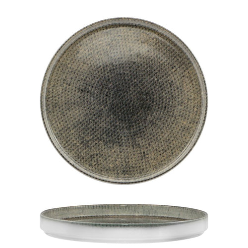 20 Cm Saturnia Nail Piatto Piano In Porcellana Set 6 Pz