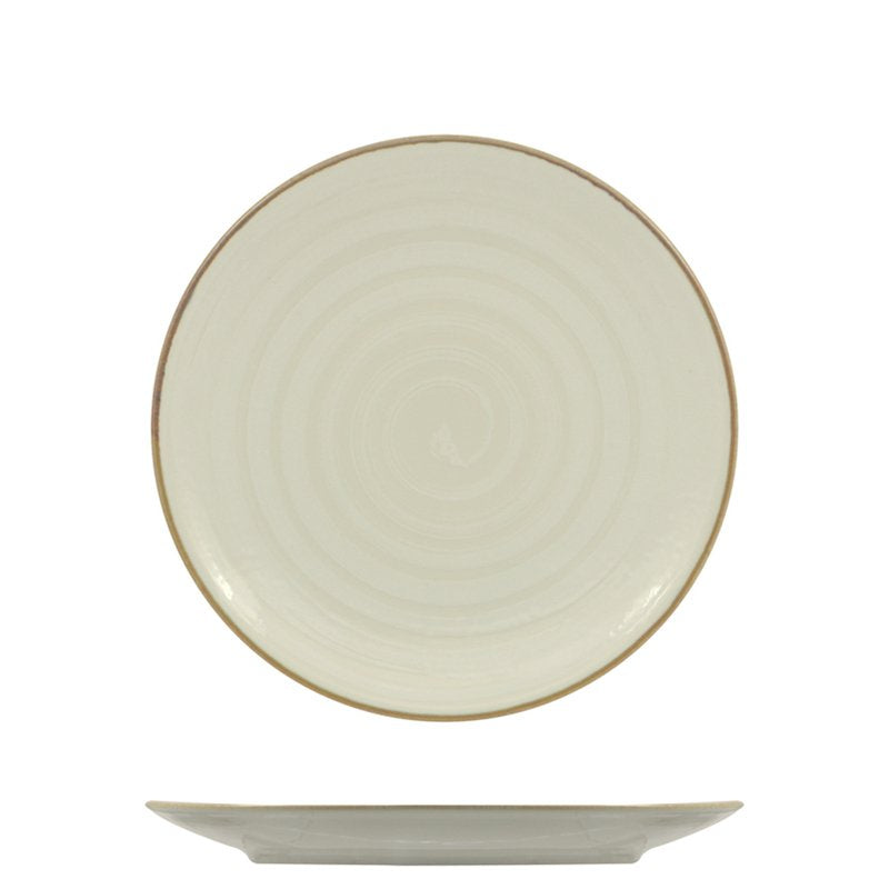 21 Cm Saturnia Vortex Piatto Frutta Dessert In Porcellana Set 12 Pz