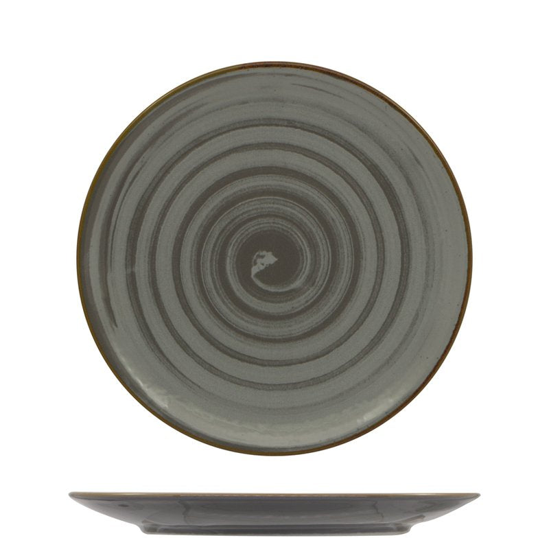 21 Cm Saturnia Vortex Piatto Frutta Dessert In Porcellana Set 12 Pz