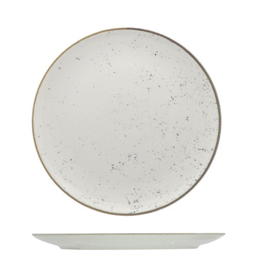 21 Cm Saturnia Stains Piatto Frutta Dessert In Porcellana Set 12 Pz