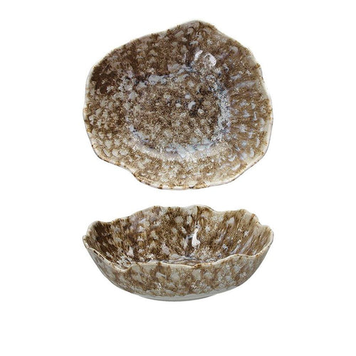 23X20 Cm Tognana Reef Piatto Fondo In Porcellana Set 6 Pz