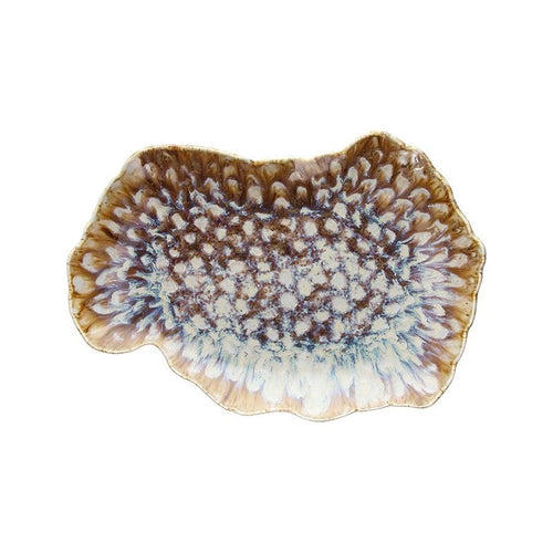 30X20 Cm Tognana Reef Piatto Vassoio Rettangolare In Porcellana Set 4 Pz