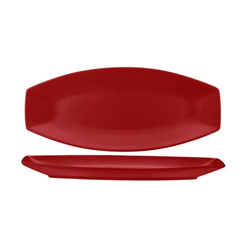 35 5X15 5 Cm Fuji Piatto Presentazione Ovale In Porcellana Set 3 Pz