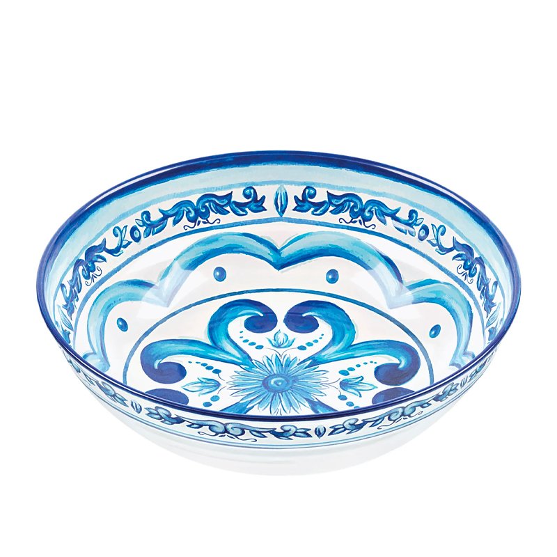 30 Cm Guzzini Blues Coppa In Melamina Set 2 Pz