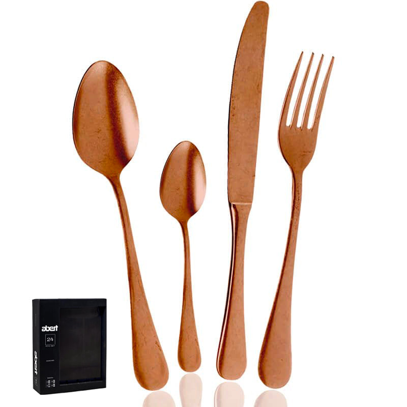 Abert Matisse Servizio Posate In Acciaio Inox Set 24 Pz