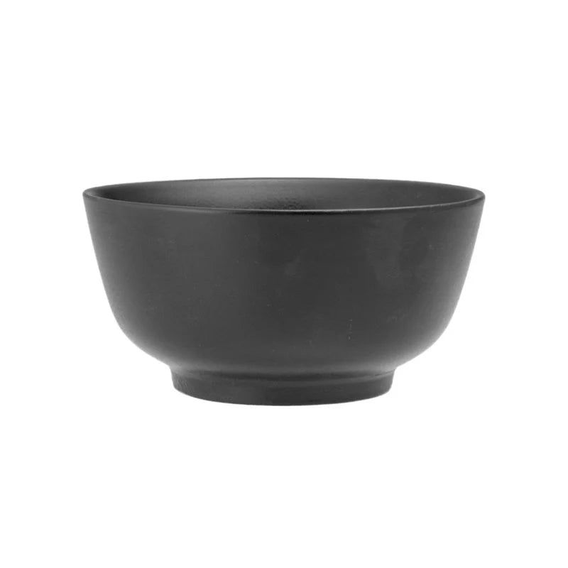 Set aus 2 Rechteckigen Stoneware-Tabletts + Sake-Flasche + Stoneware-Schale