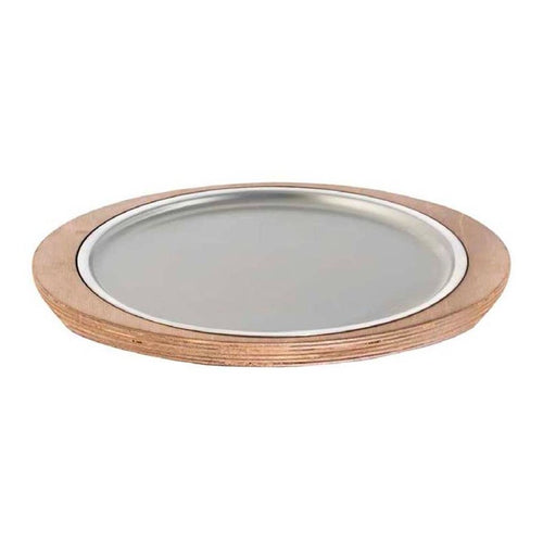 38X34 Cm Abert Celsius Piatto Presentazione Con Support In Legno