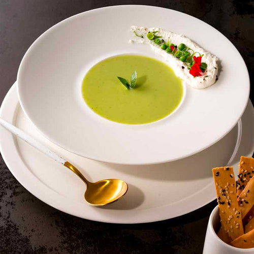 28 Cm Ariane Prime Piatto Pasta In Porcellana Set 6 Pz