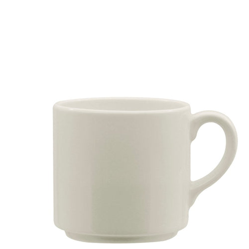 20 Cl Ariane Prime Tazza Cappucino Impilabile In Porcellana Set 12 Pz