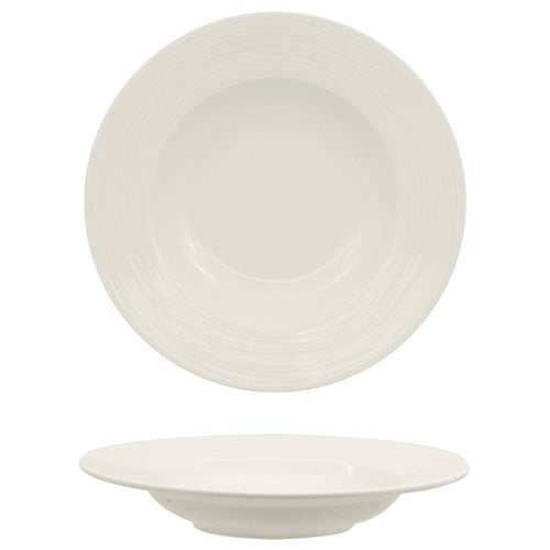 30 Cm Ariane Eclipse Piatto Pasta In Porcellana Set 6 Pz