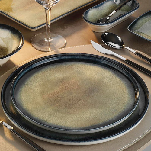 20 Cm Kutahya Porselen Arizona Piatto Piano In Porcellana Set 12 Pz