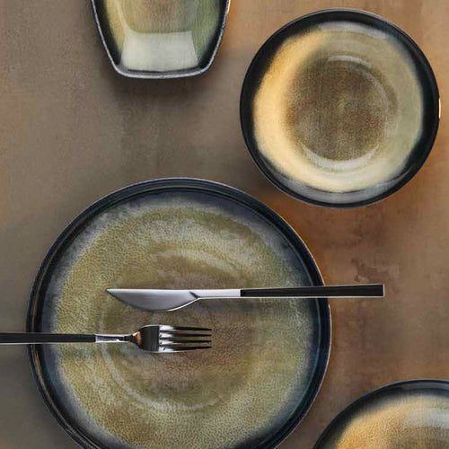 30 Cm Kutahya Porselen Arizona Piatto Piano In Porcellana Set 6 Pz