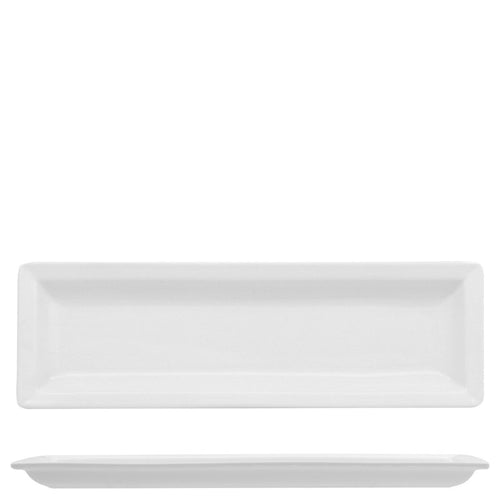 26 7X8 7 Cm Lioness Justwhite Piatto Vassoio Rettangolare In Porcellana Set 6 Pz