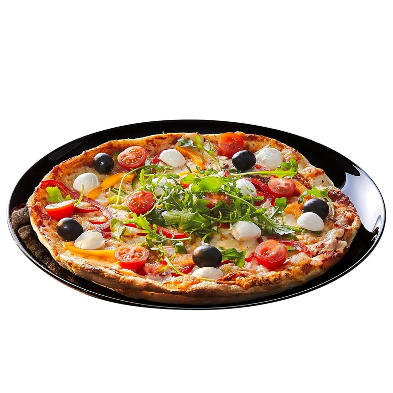 32 Cm Arcoroc Evolution Piatto Pizza In Vetro Opale Set 6 Pz